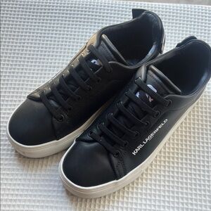Karl Lagerfeld Black and White Women’s  Sneakers